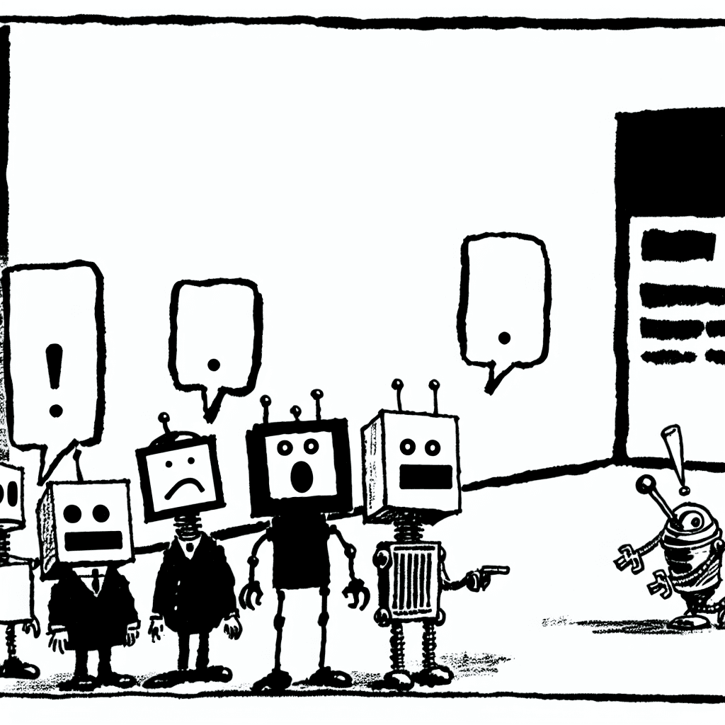 風刺画: AIエージェントの最新アップデートとそのビジネスインパクト