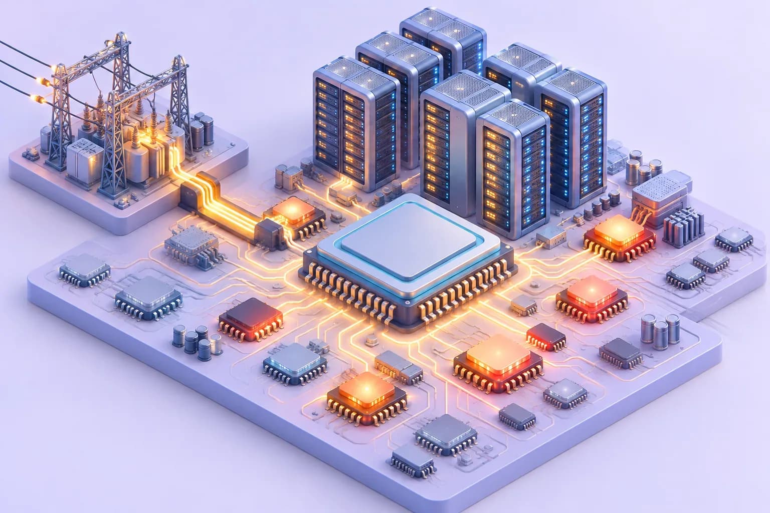 米データセンターの電力不足は2028年までに32GW と Morgan Stanley が試算――しわ寄せは GPU ではなく周辺の半導体へ