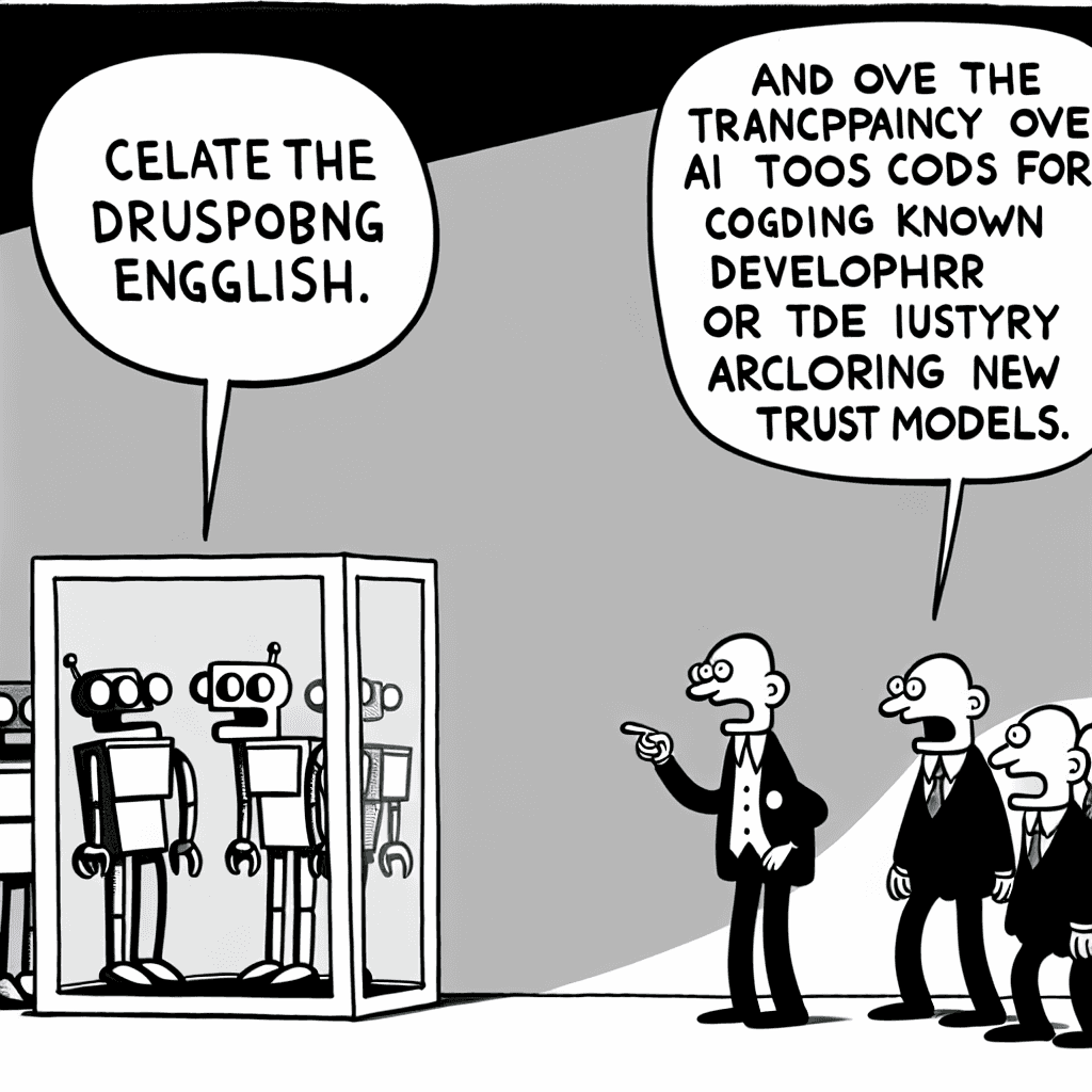 風刺画: Claude Codeのソースコード漏洩事件とそのセキュリティリスク