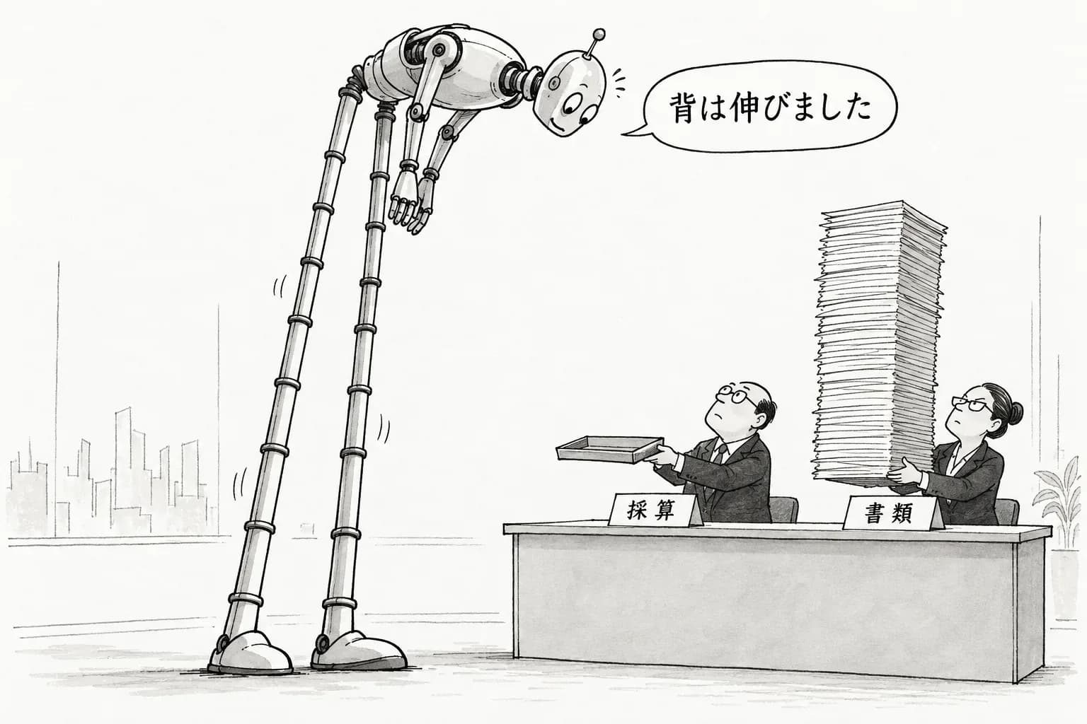 風刺画: AI の成長に、市場は採算を、FTC は文書を突きつけた